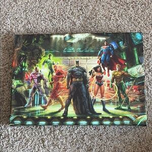 Thomas Kinkade Justice League Canvas Art